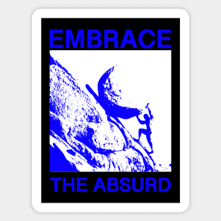 THE MYTH OF SISYPHUS: EMBRACE THE ABSURD Sticker